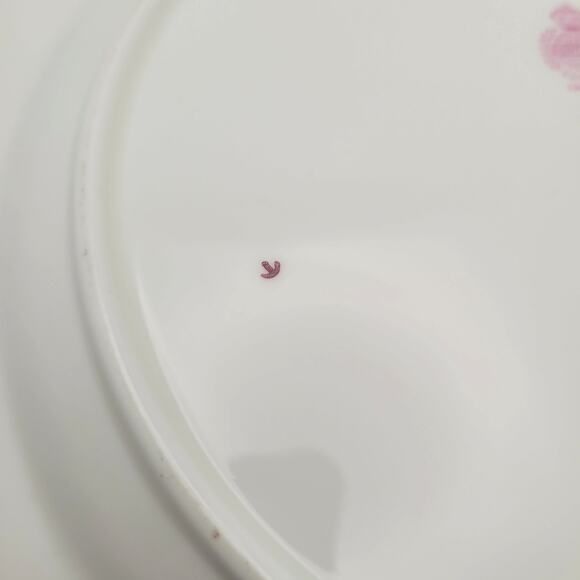 Minton 10" China Dinner Plate with Wheat and Bow S108 Pattern - Picture 5 of 10